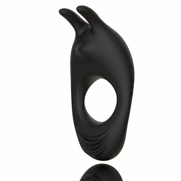 FeelzToys Cockring Met Vibratie - Zeus - Zwart