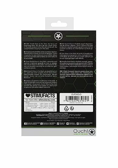 Ouch! Cockring Set 3 - Neon Groen - Afbeelding 4