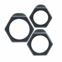 Vedo Cockring Set Bolt - Zwart