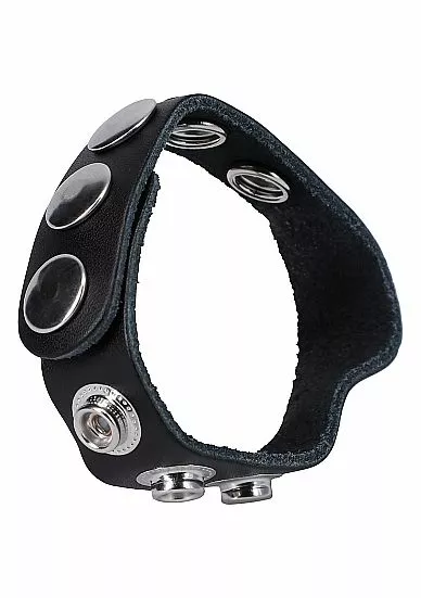 Doc Johnson Cockring The Leather 5 Snap