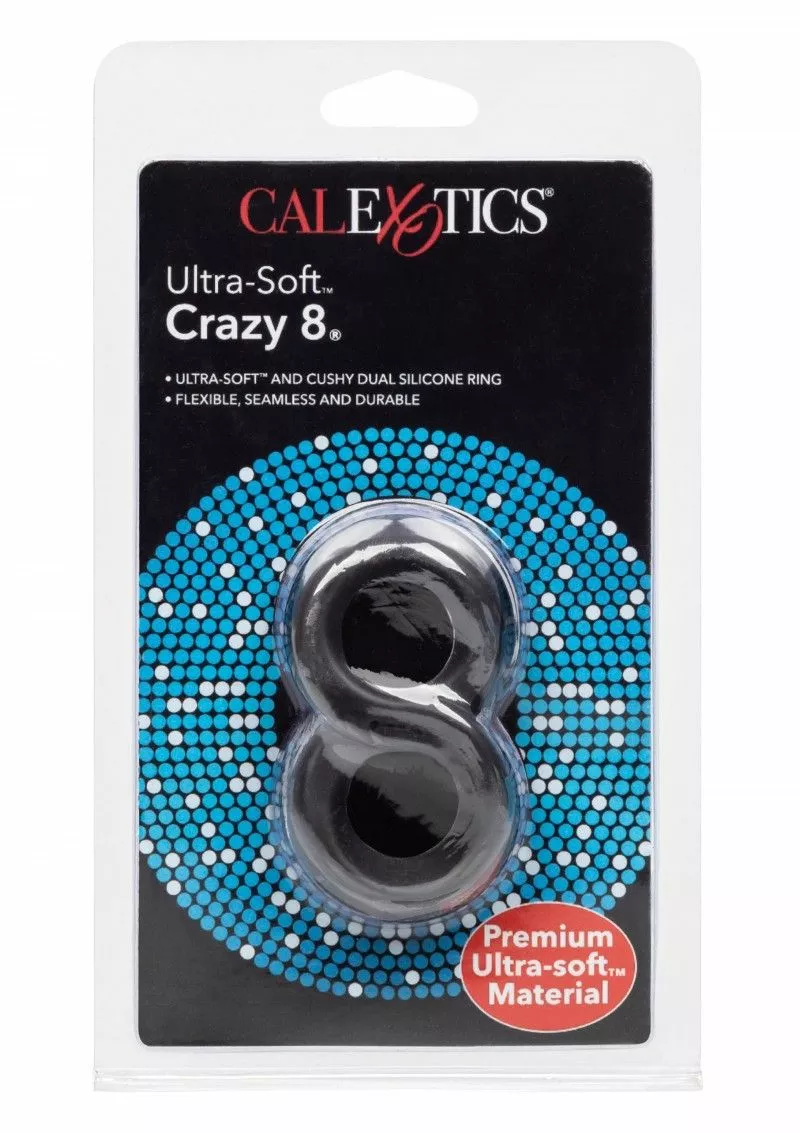 California Exotic Cockring - Ultra Soft Crazy 8 Ring - Afbeelding 3