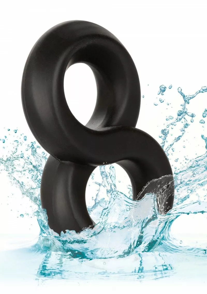 California Exotic Cockring - Ultra Soft Crazy 8 Ring - Afbeelding 2