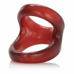 California Exotic Cockring En Ballsling - Rood