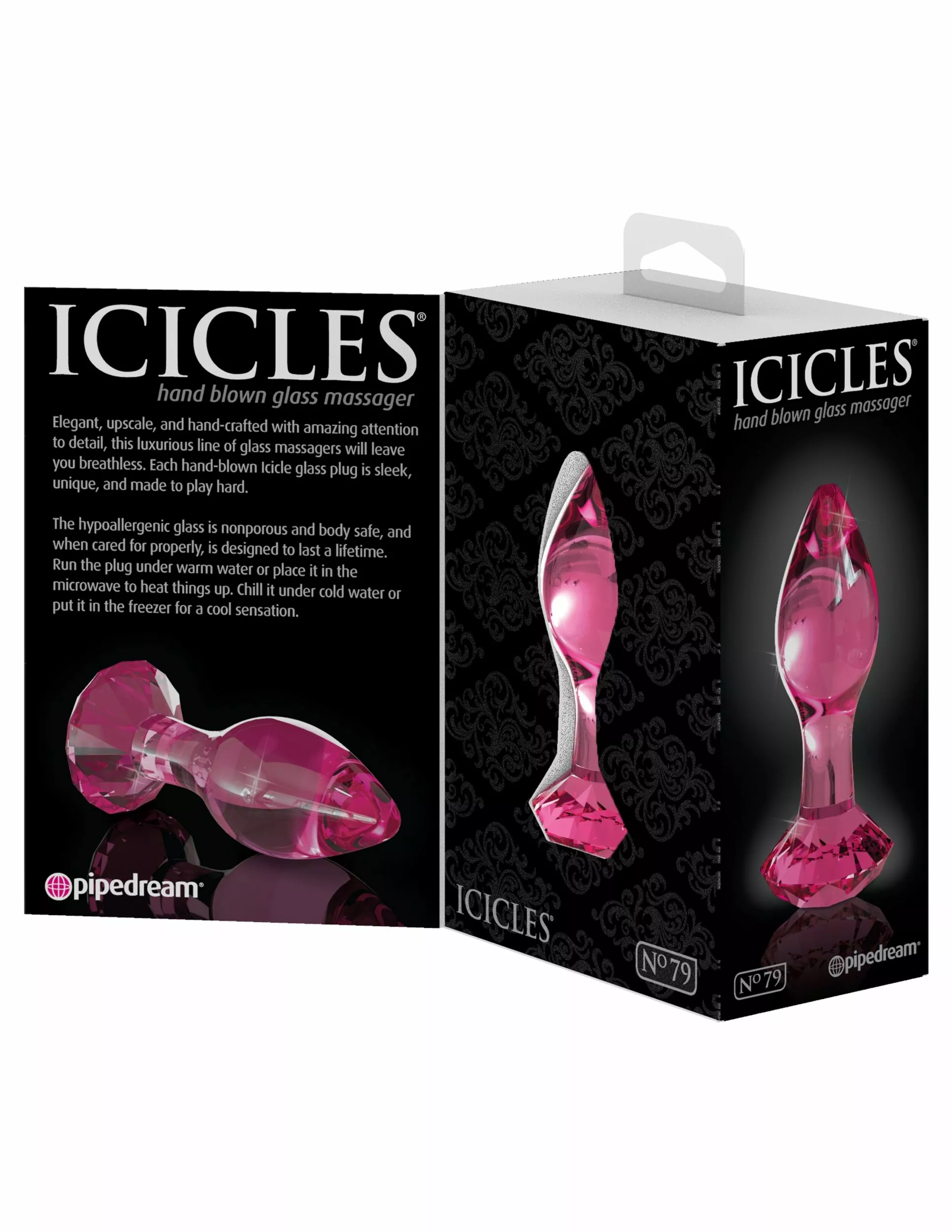 Icicles (Pipedream) Diamond Buttplug Icicles No 79 - Afbeelding 4