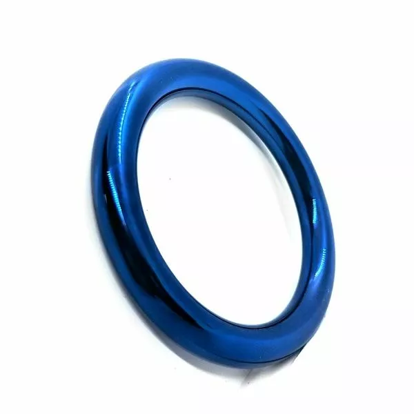 Spartan Donut Cock Ring RVS BlueBoy 8 Mm. - Blauw-40 Mm