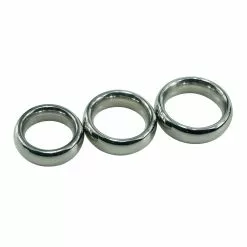 Spartan Steel Metalen Donut Cockring - RVS - 40MM