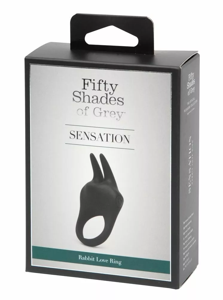 Fifty Shades Of Grey FSOG Vibrerende Rabbit Cockring Sensation - Afbeelding 7