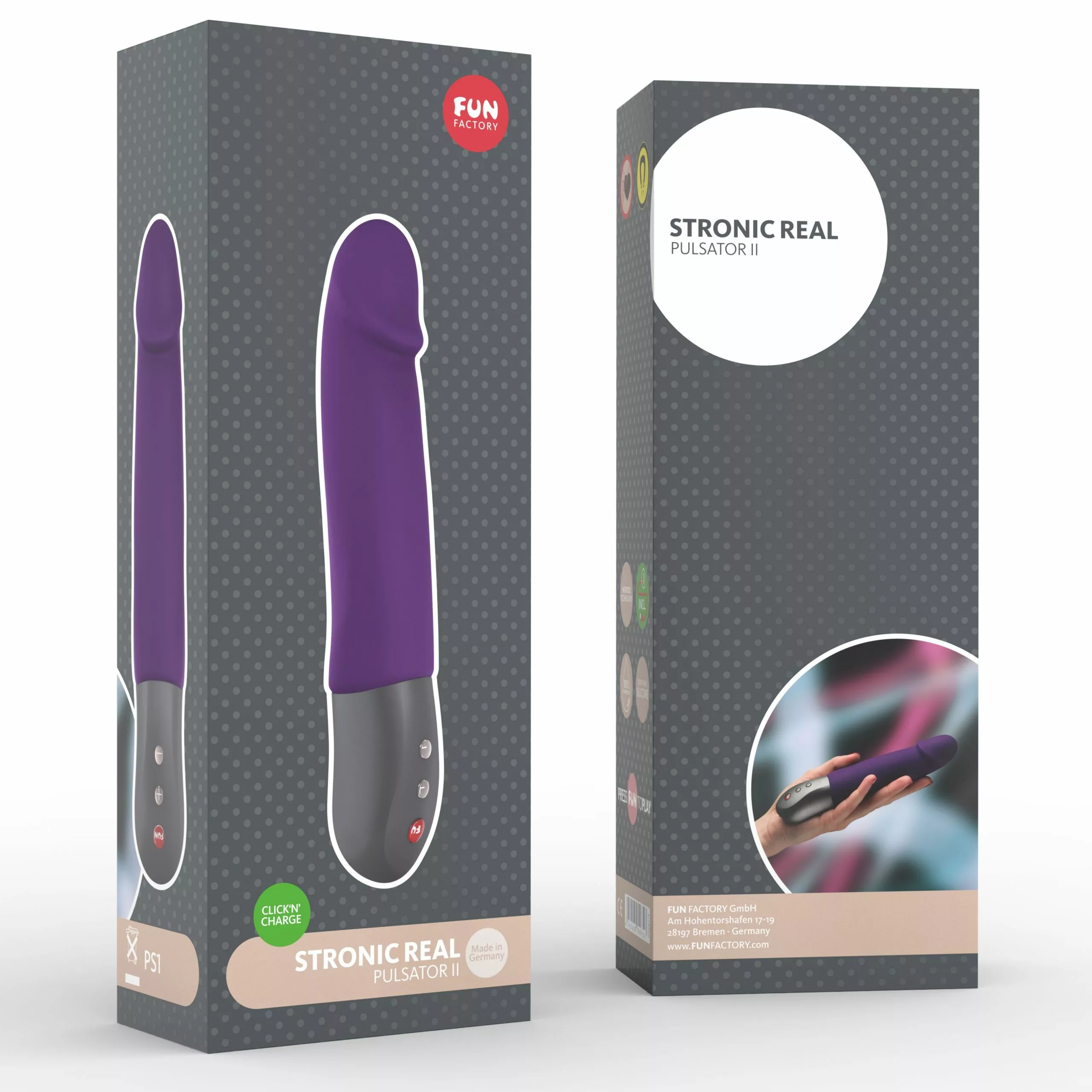 Fun Factory - Stronic Real Pulsator II - Paars - Afbeelding 5