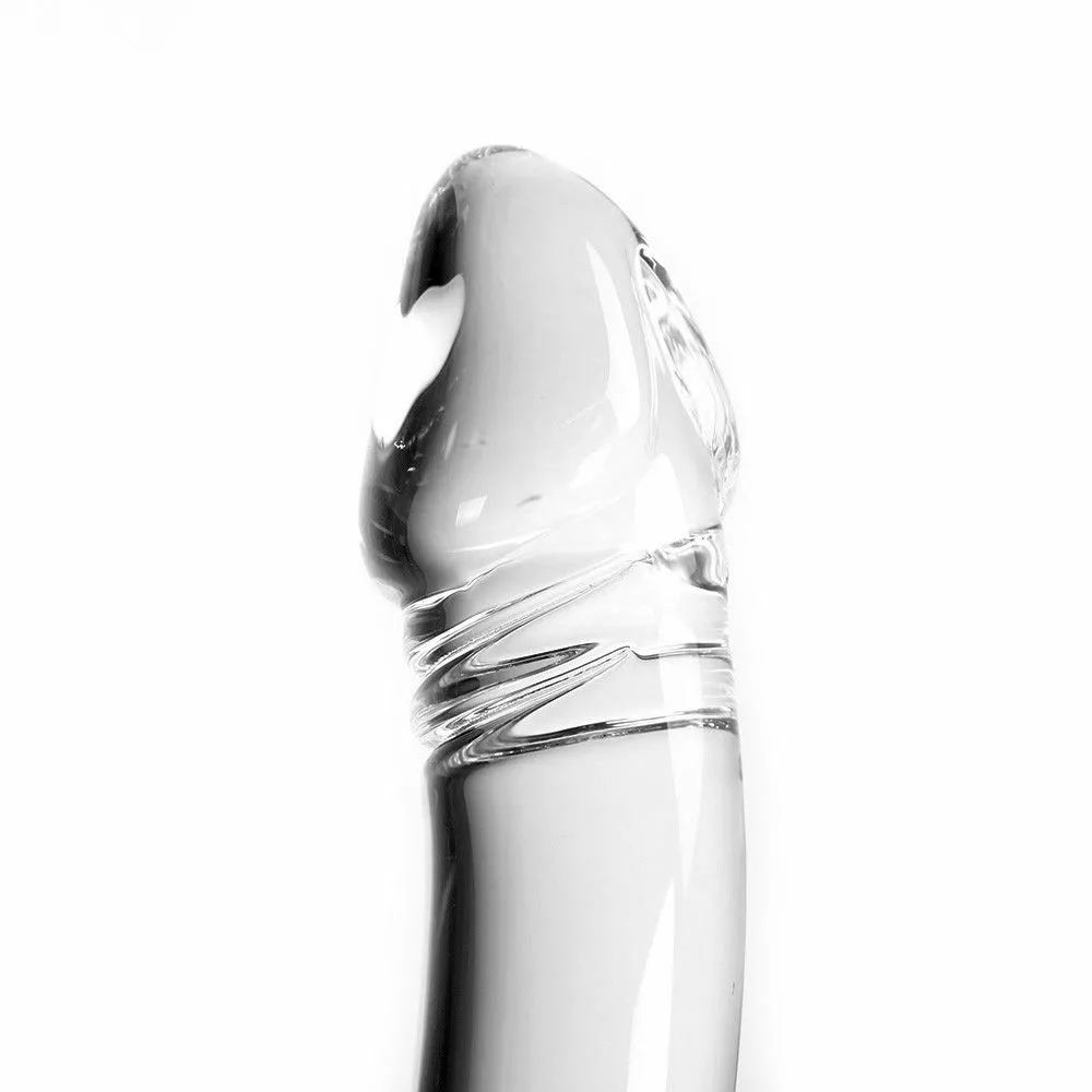 Kiotos Glazen Dildo Clear Double - Afbeelding 4