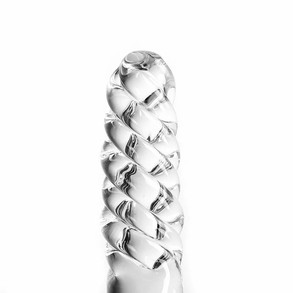 Kiotos Glazen Dildo Clear Double - Afbeelding 2