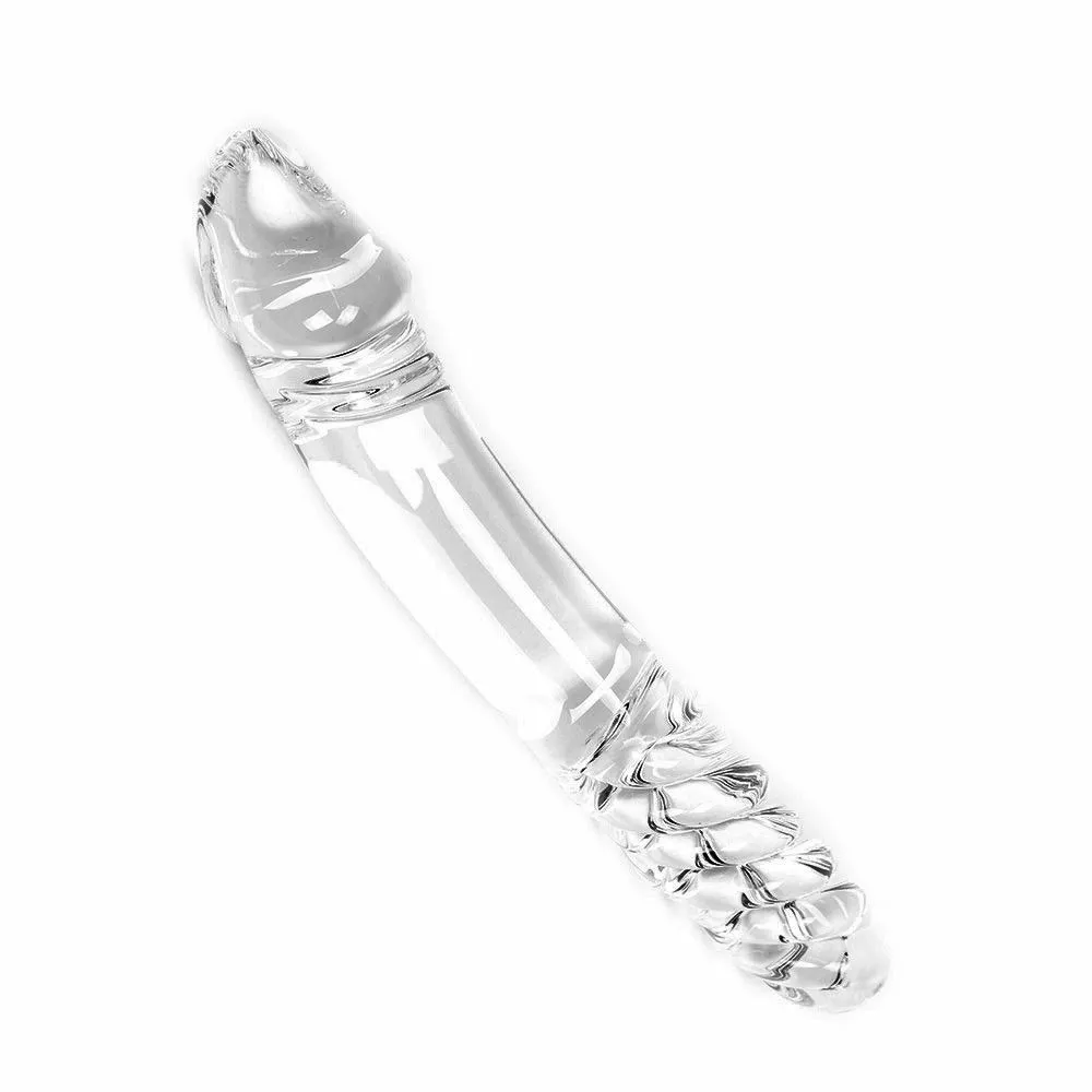 Kiotos Glazen Dildo Clear Double - Afbeelding 3
