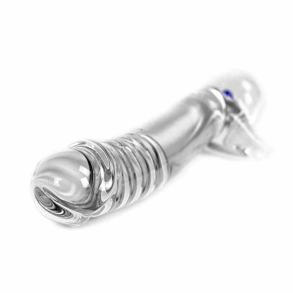 Kiotos Glazen Dildo Clear With Duck Head - Afbeelding 3