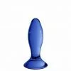 Shots - Chrystalino Glazen Dildo Follower - Blauw