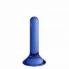 Shots - Chrystalino Glazen Dildo Pin - Blauw