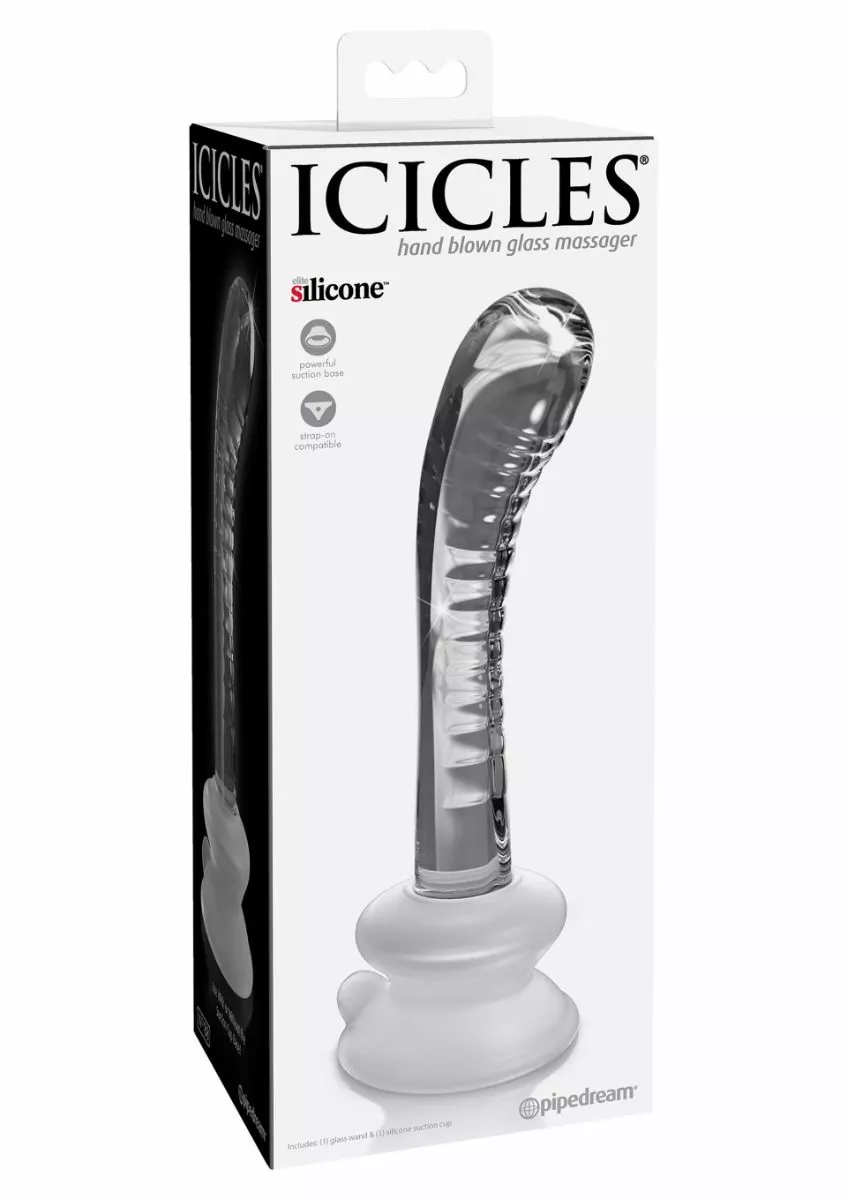 Icicles (Pipedream) Glazen G-Spot Stimulator Icicles No. 88 - Afbeelding 4