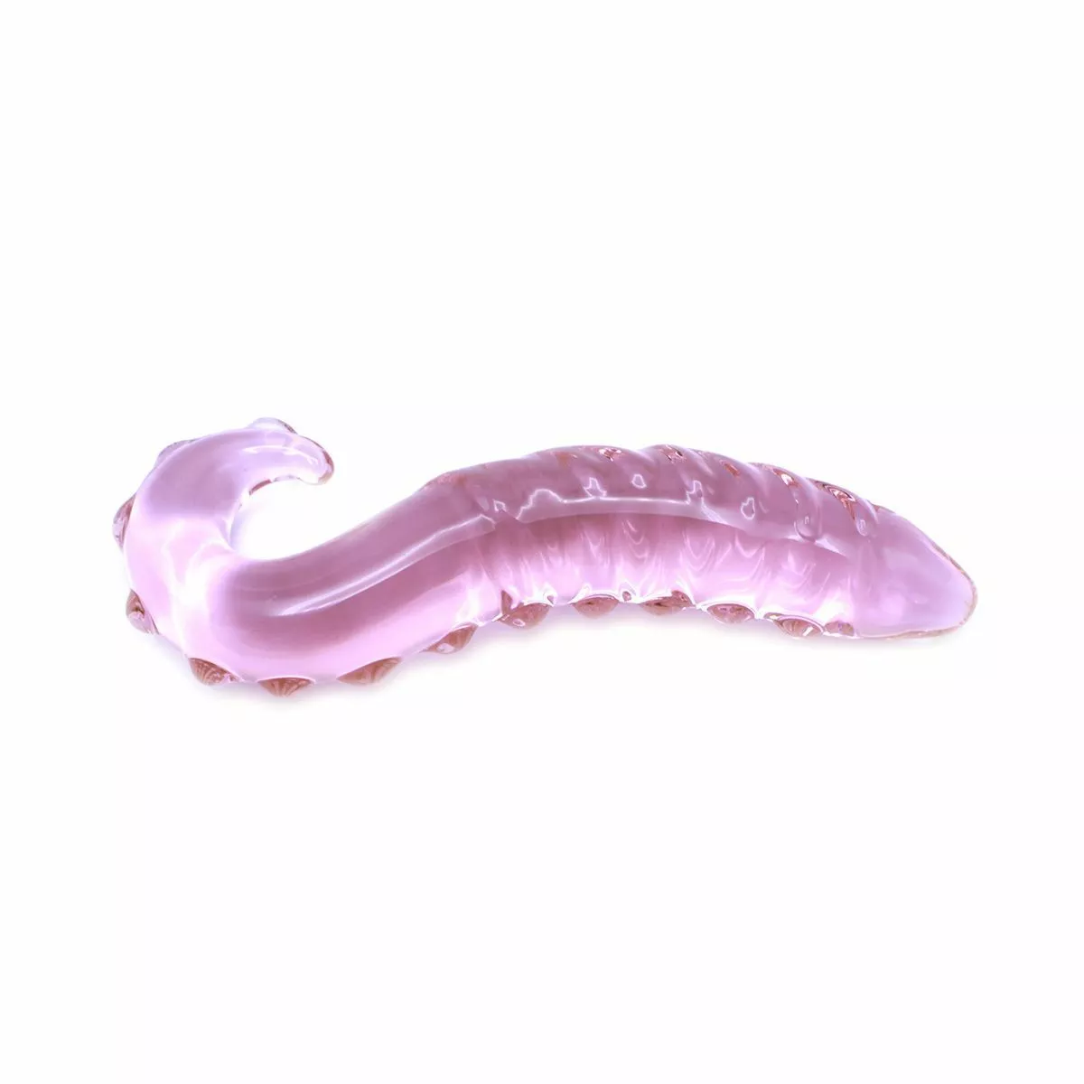 Esupplies Glazen Tentakel Dildo - Roze - Afbeelding 6
