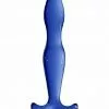 Shots - Chrystalino Glazen Dildo Elegance - Blauw