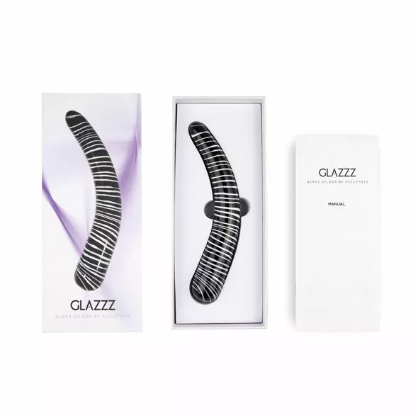 FeelzToys Glazzz Glazen Dildo Dark Desire - Afbeelding 6