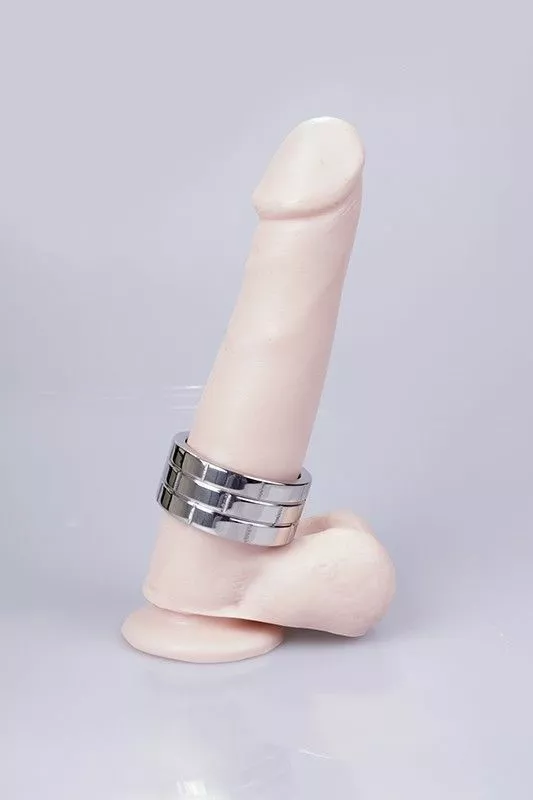 Spartan Steel Hardstyle Cockring - 40mm - Afbeelding 2