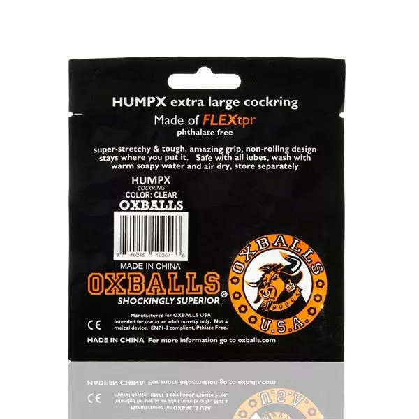 Oxballs HumpX Cockring Clear - Afbeelding 2
