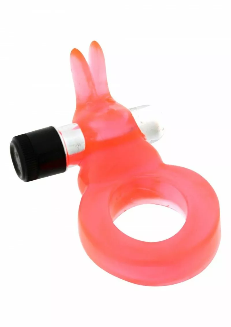 Seven Creations Jelly Rabbit Cockring - Roze