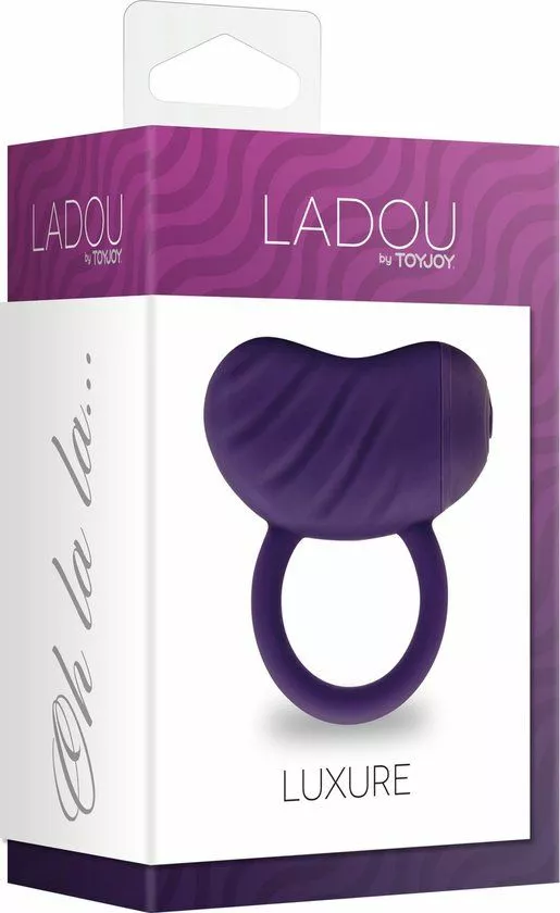 ToyJoy LADOU Luxe Koppels Cockring - Paars - Afbeelding 2
