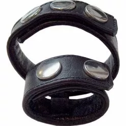 Mister B Leren Double Cockstrap - S