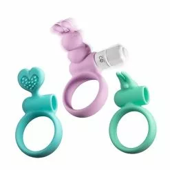 NMC Toys Love Set - 3 Cock Ringen Met Vibratie