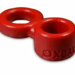 Oxballs Lowball Cockring En Ballstretcher - Rood