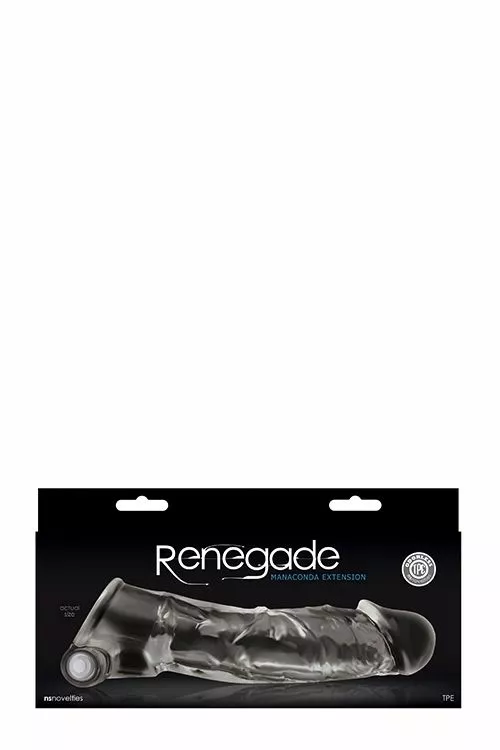 Renegade Manaconda Penissleeve Met Bullet - Afbeelding 3