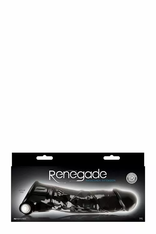 Renegade Manaconda Penissleeve Met Bullet - Afbeelding 4