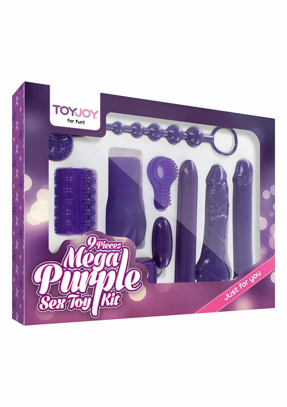 ToyJoy Mega Vibrator Set - Paars
