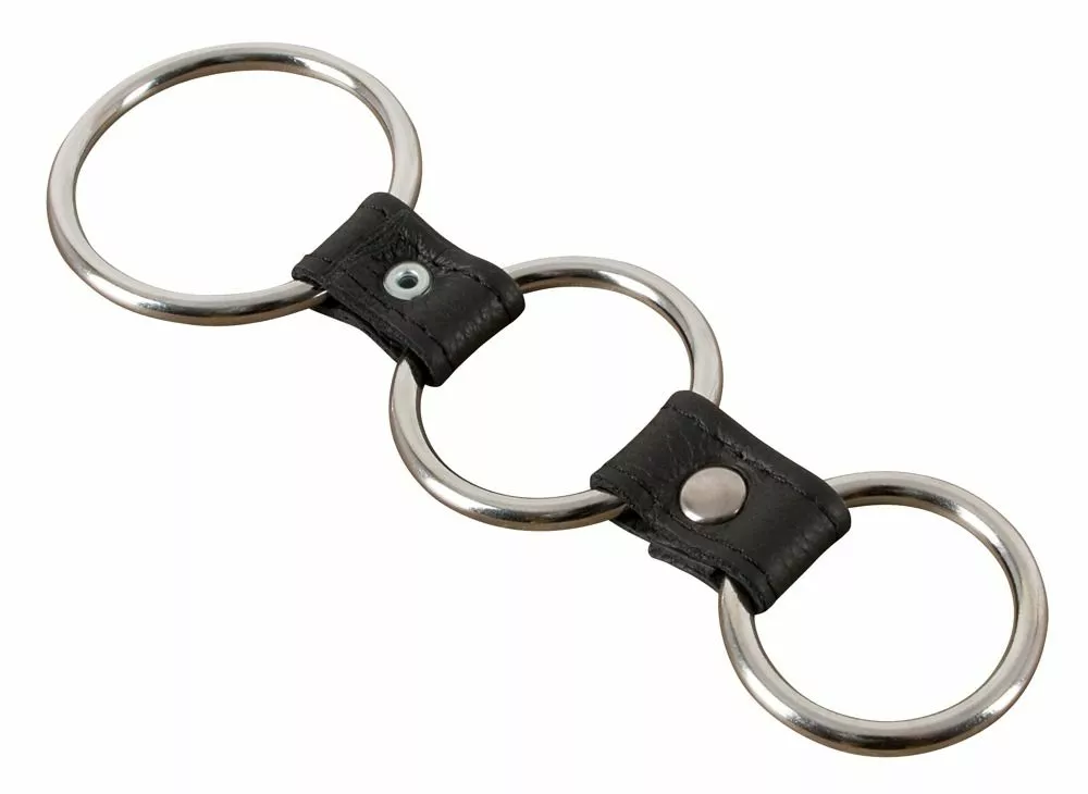 Bad Kitty Metalen Penisring Met 3 Ringen