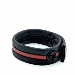 665 Leather Neoprene Racer Gun Strap - Rood
