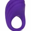 California Exotic Oplaadbare Rekbare Cockring - Paars