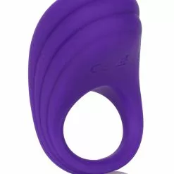 California Exotic Oplaadbare Rekbare Cockring - Paars