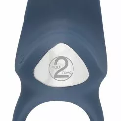 You2Toys Oplaadbare Vibrerende Cockring - Blauw