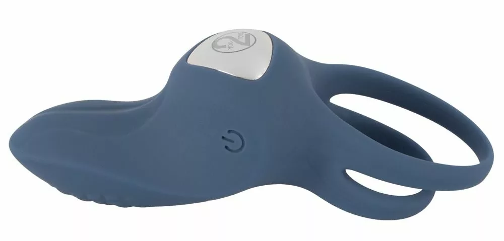 You2Toys Oplaadbare Vibrerende Dubbele Cockring - Blauw