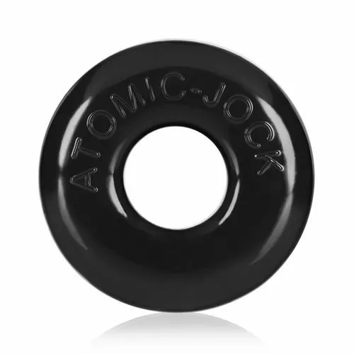Oxballs Donut Ringer Cockring Set Zwart - Small - Afbeelding 2