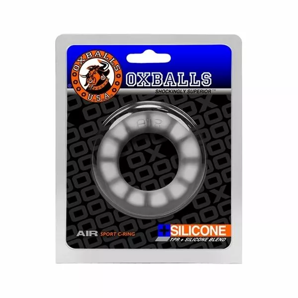 Oxballs Cockring Met Ventilatiegaten - Transparant - Afbeelding 3