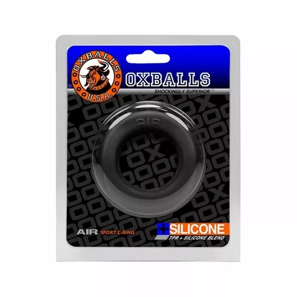 Oxballs Cockring Met Ventilatiegaten - Zwart - Afbeelding 3