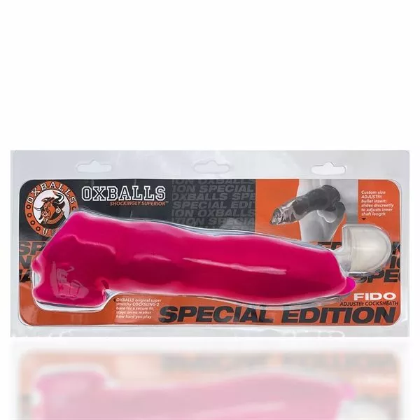 Oxballs Penissleeve Fido - Roze - Afbeelding 4