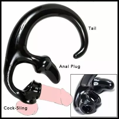 Oxballs Buttplug Met Cock & Ball Sling - Rood - Afbeelding 5