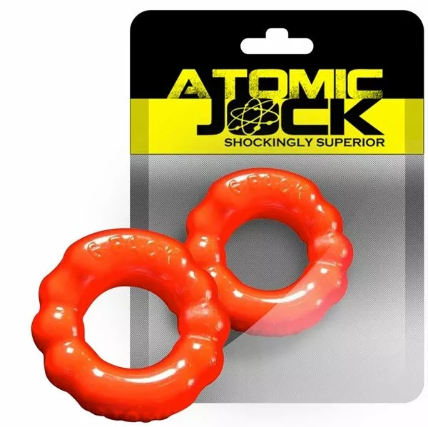 Oxballs The 6-Pack Cockring - Rood - Afbeelding 2