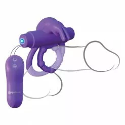 Pipedream Paarse Vibrerende Cockring Met Afstandsbediening