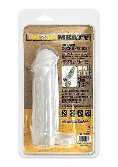 Boneyard Penis Sleeve Meaty Cock - Transparant - Afbeelding 5