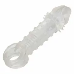 California Exotic Penis Sleeve Ultimate Stud Extender - Transparant