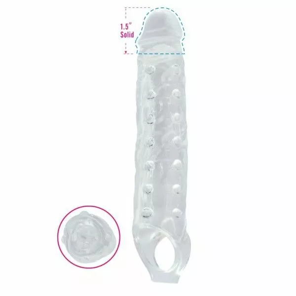 Toyz4lovers Penis Verlengende Penissleeve Timeless Mightey Tusk - Afbeelding 3