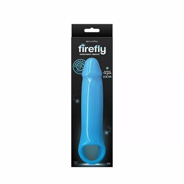 NS Novelties Penissleeve Firefly 20 Cm - Glow In The Dark*