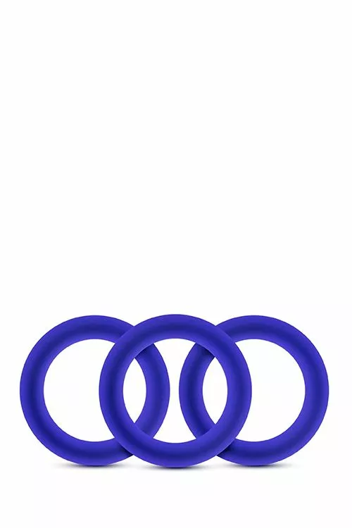 Blush Performance Cock Ringen 3 St. - Blauw